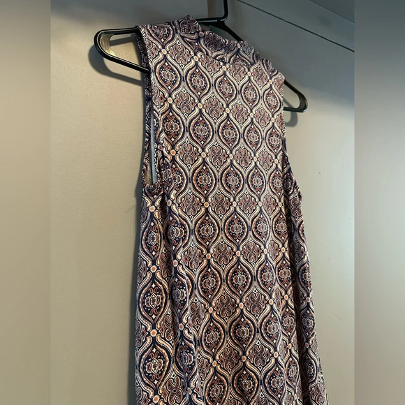 Aeropostale - Sleeveless Patterned Halter Mini Dress (Size M) - Picture 14 of 14